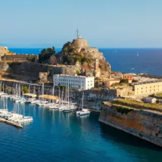 A glimpse of Corfu