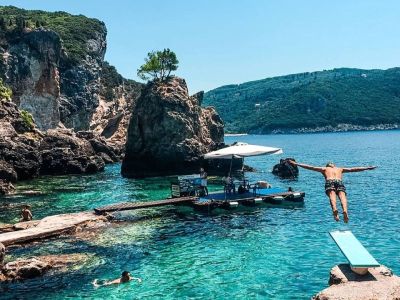 Lagrotta beach - Car Rental in Corfu