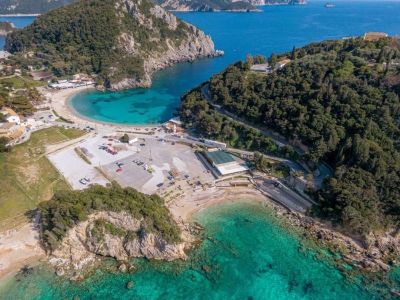 Paleokastritsa beach - Car Rental in Corfu