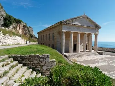 Saint george church - Car Rental in Corfu