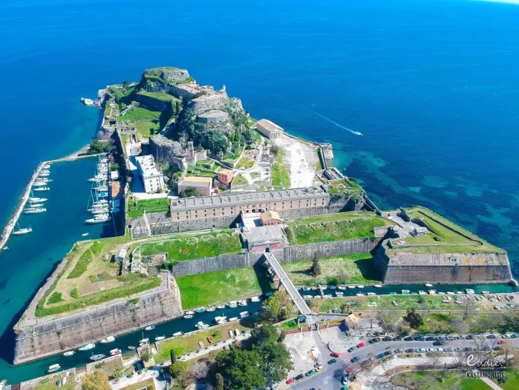 Corfu city old fortress